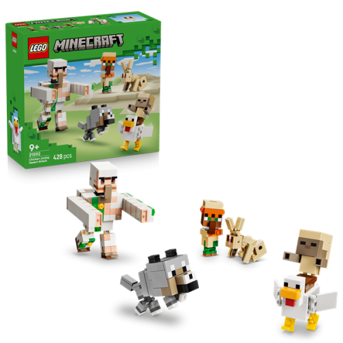Konstruktorius LEGO Minecraft Chicken Jockey Desert Attack - 2