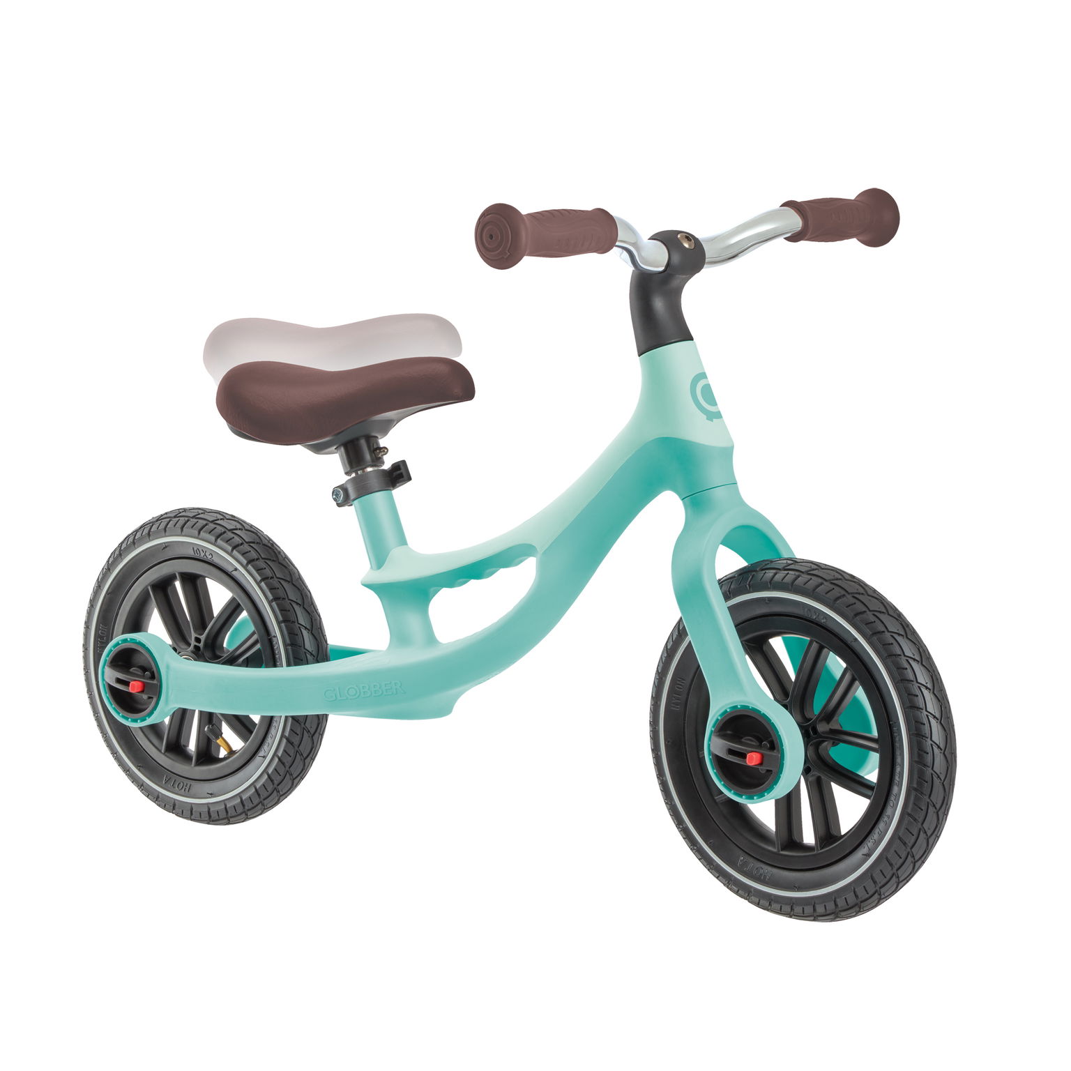 Balansinis dviratis GLOBBER Go Bike Elite Air, mėtinės spalvos-1