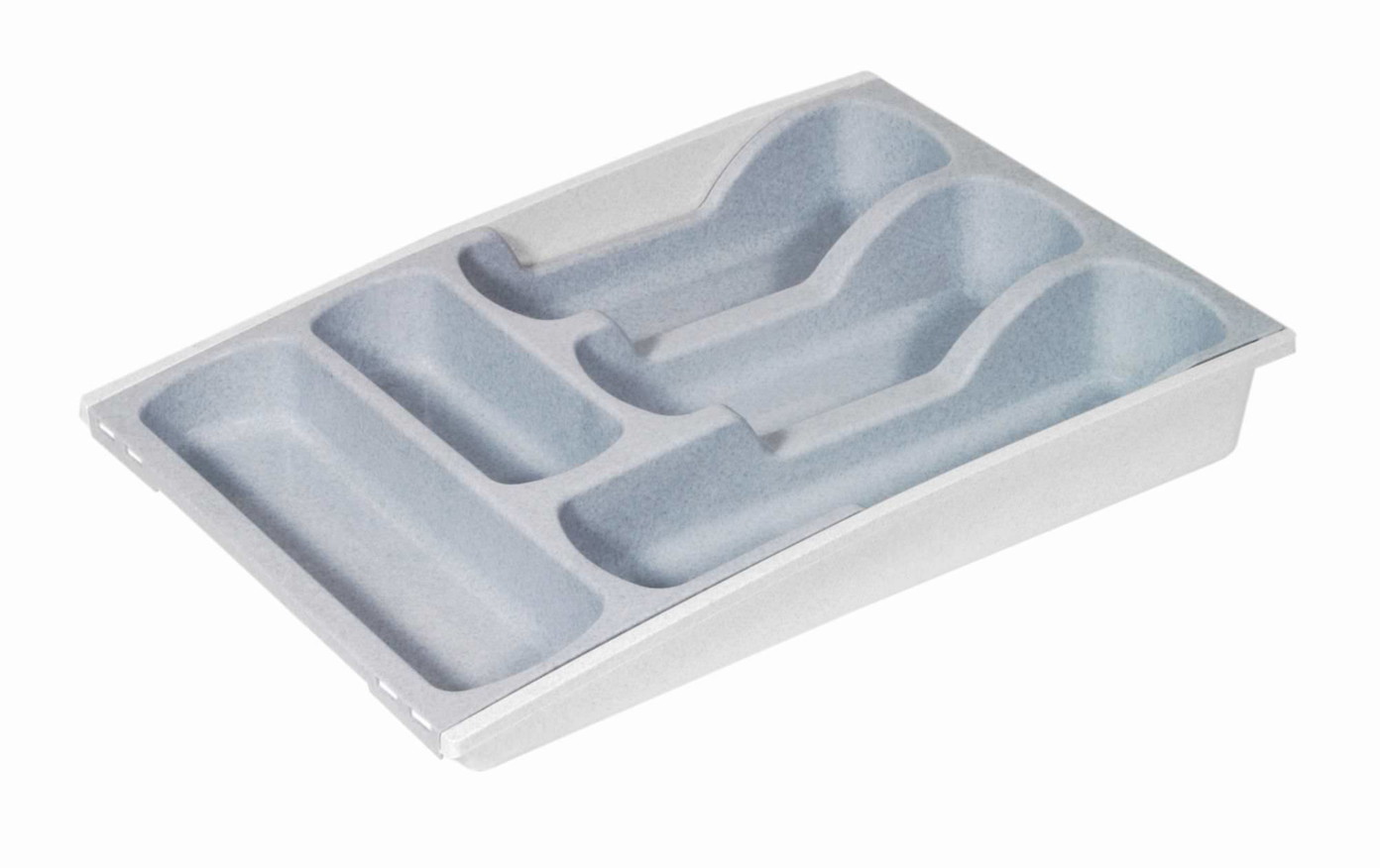 Reguliuojamas stalo įrankių dėklas CURVER BASIC KITCHEN ACCESORIES, šv.pilkos sp., h6,4 x 30 x 42 cm-0