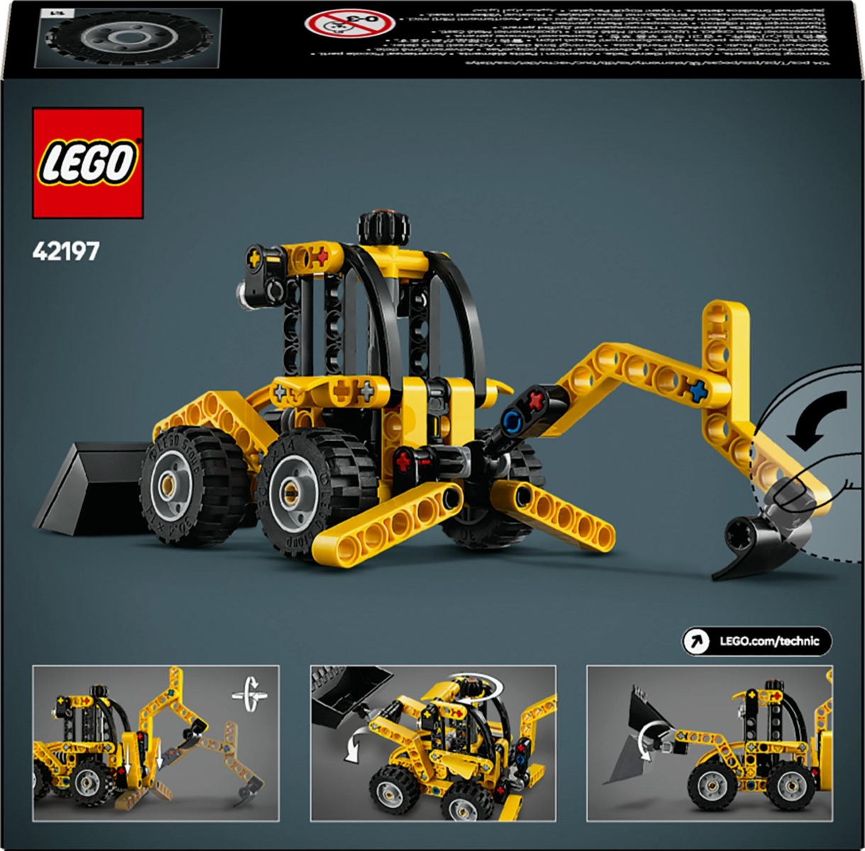 Konstruktorius LEGO Technic Backhoe Loader - 8