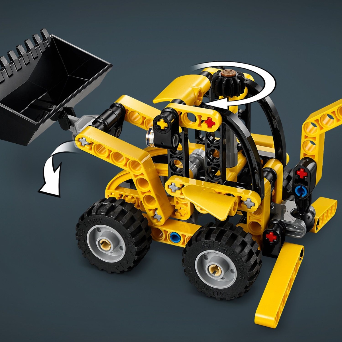 Konstruktorius LEGO Technic Backhoe Loader - 4