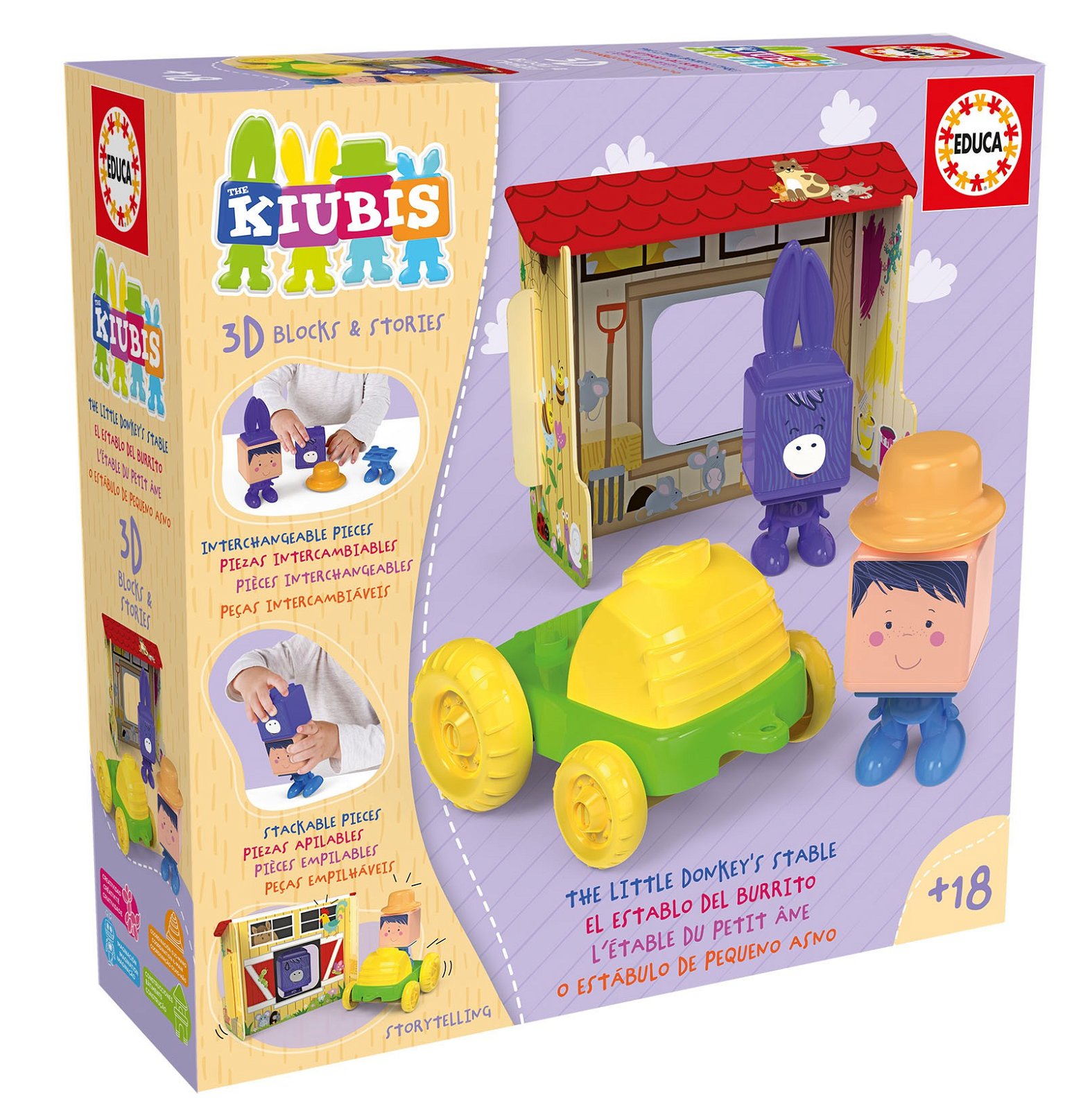 Kūdikių žaidimai 3D THE KUBIS, THE BURRITO STABLE, 2-4 metų - 4