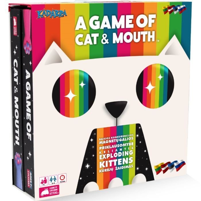 Stalo žaidimas A GAME OF CAT AND MOUTH, lietuvių kalba - 2