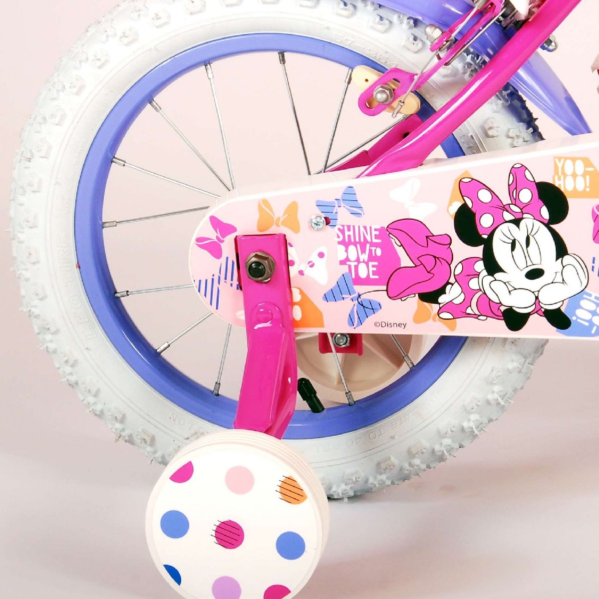 Vaikiškas dviratis VOLARE 14" Cutest Ever! (21436) rožinis - 4