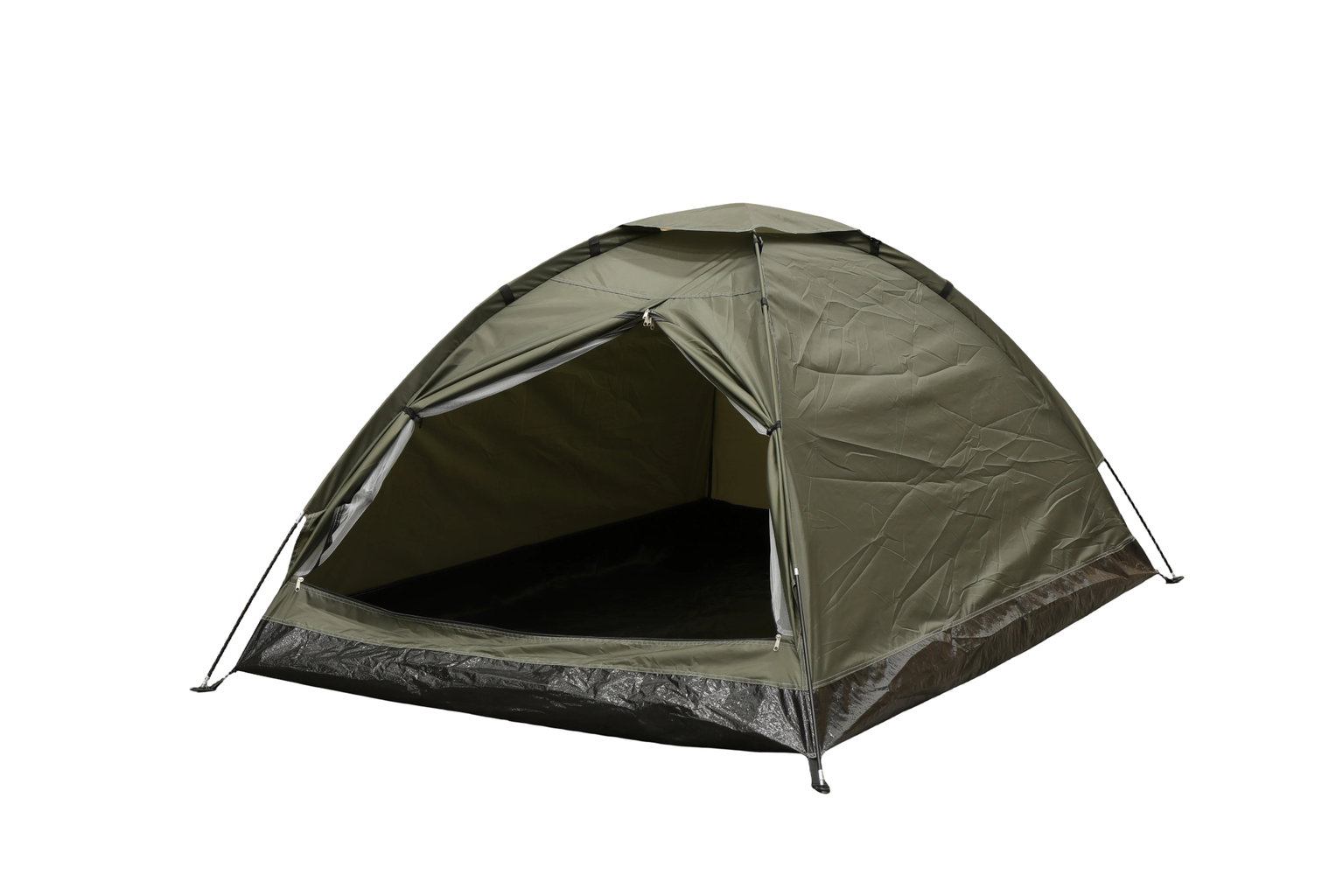 Dvivietė palapinė CAMP REST, 205 x 140 x 100 cm, žalios sp.-0