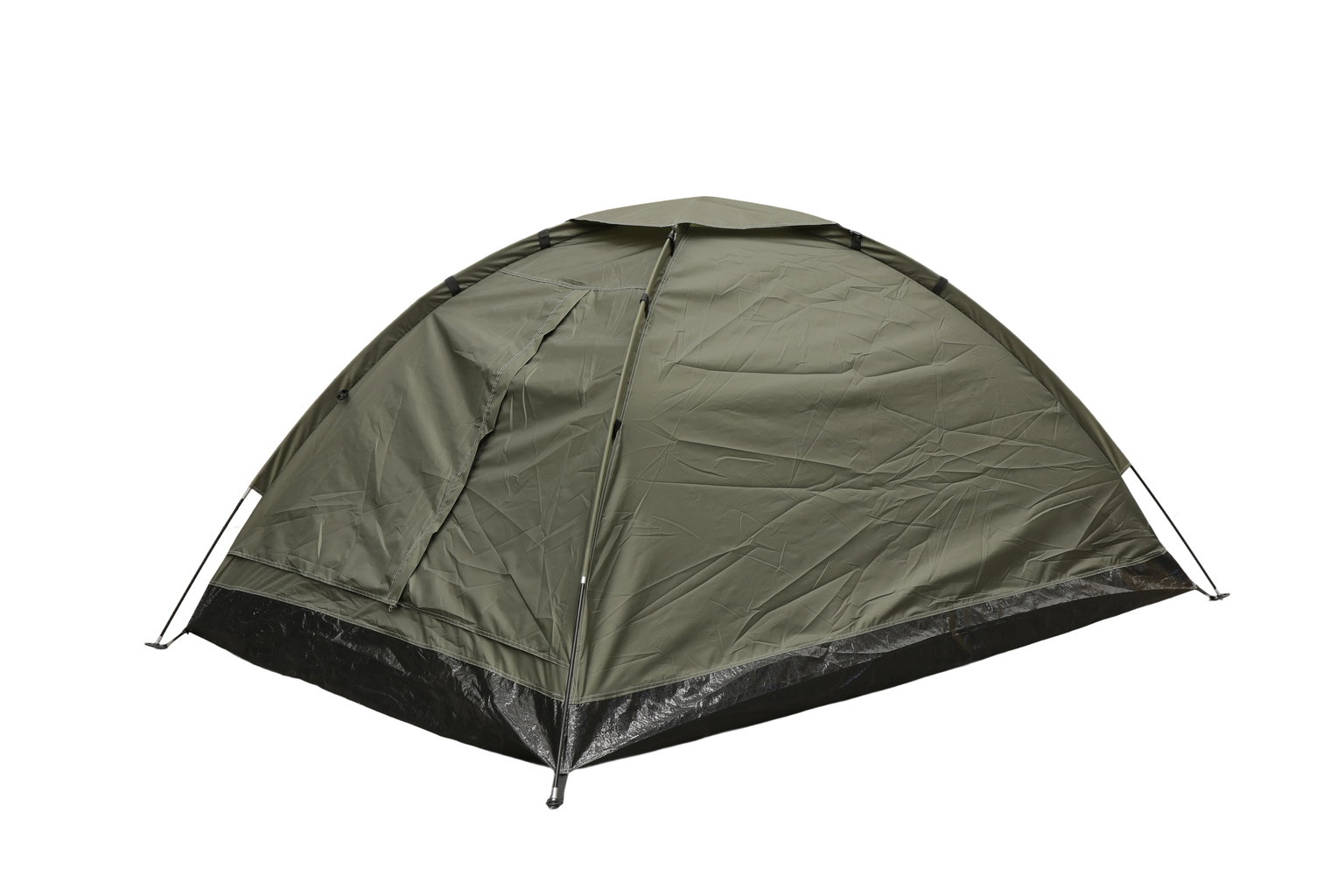 Dvivietė palapinė CAMP REST, 205 x 140 x 100 cm, žalios sp. - 3