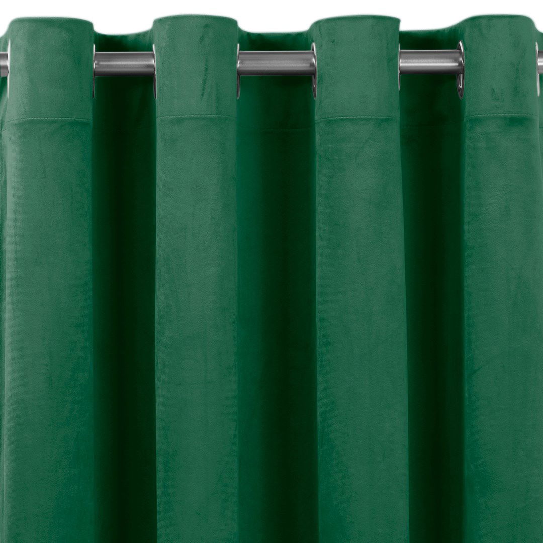 Naktinė užuolaida VILA  BOTTLEGREEN EYELETS, 135x245 cm - 1