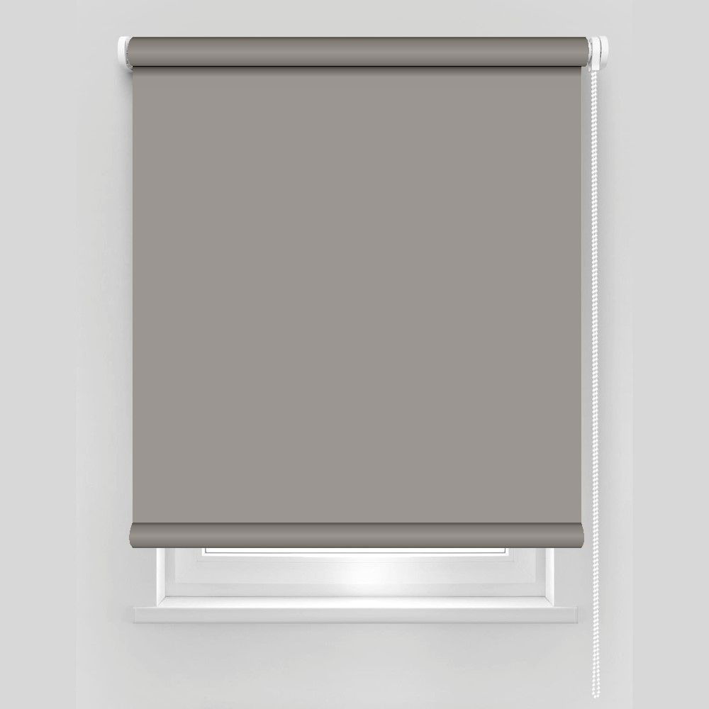 Ritininė užuolaida BLACKOUT, pilkos sp., Ø 25 mm, 220 x 175 cm, 1 vnt. - 1