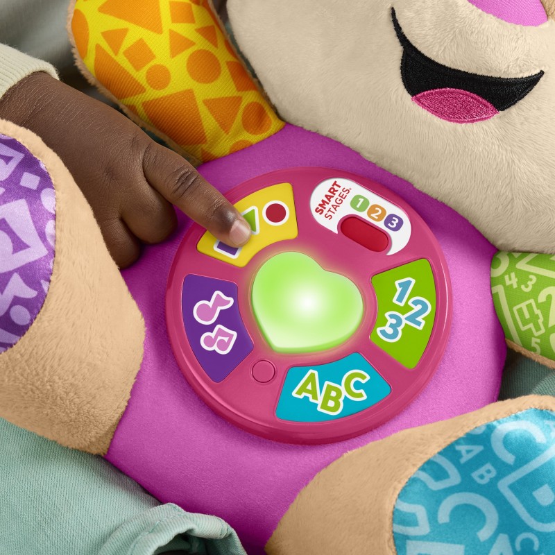 Interaktyvus žaislas FISHER PRICE, išmaniųjų lygių mokomojo šuniuko sesutė, lietuvių kalba - 4