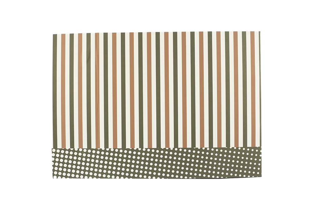 Dovanų dėžutė, išlankstoma, įvairių sp., 18 x 15 x 6 cm
