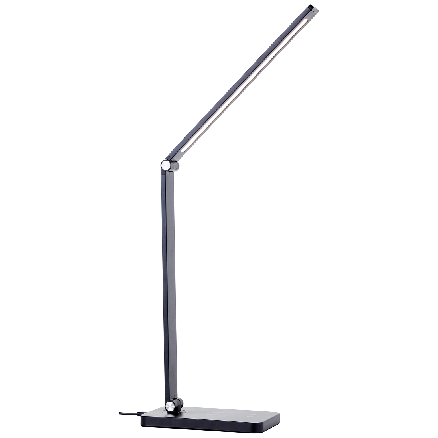 Stalinis LED šviestuvas BRILLIANT FLORENCE TL, 6W, 3000K,CCT,600lm,DIM,USB, Qi, juodos sp.-1