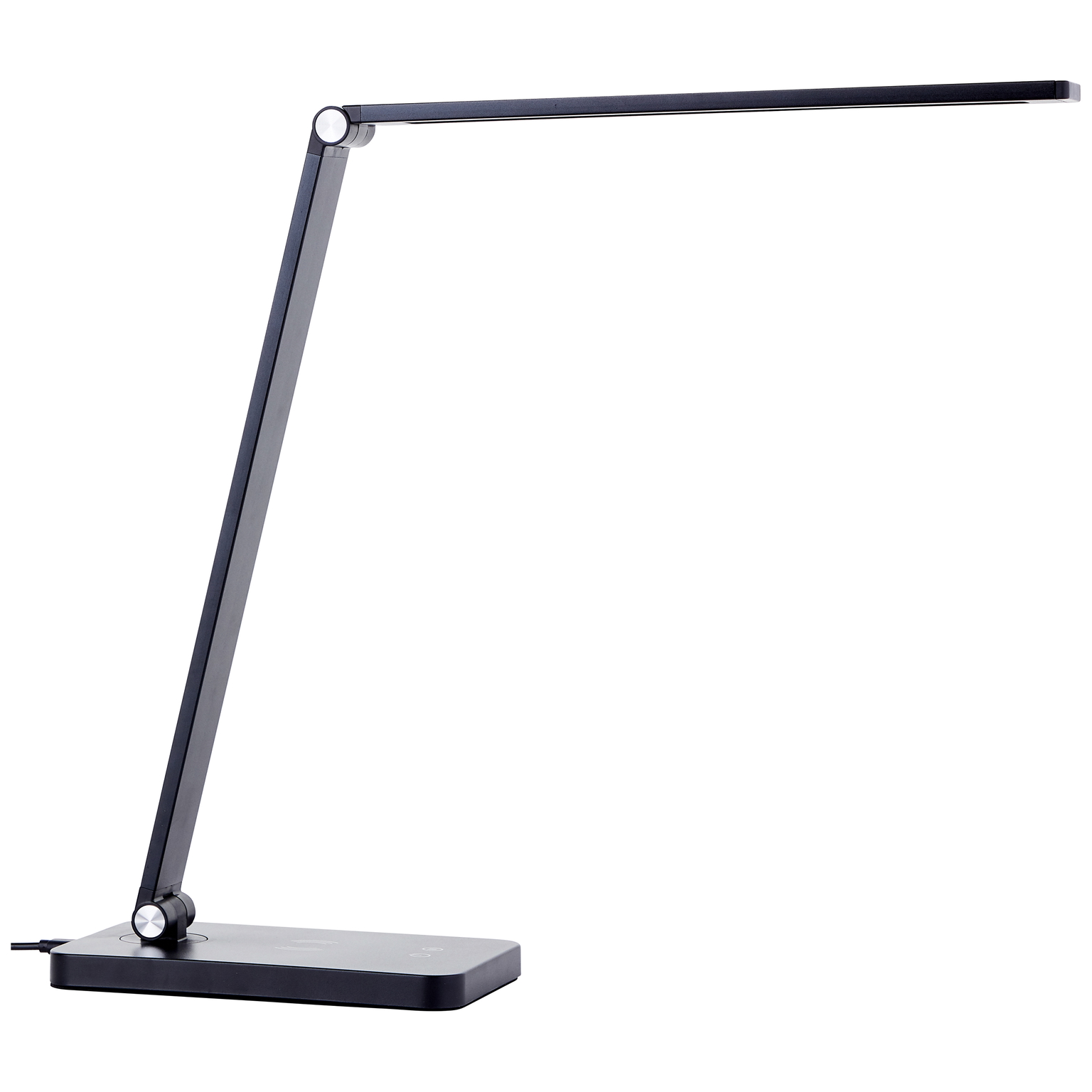 Stalinis LED šviestuvas BRILLIANT FLORENCE TL, 6W, 3000K,CCT,600lm,DIM,USB, Qi, juodos sp.-0