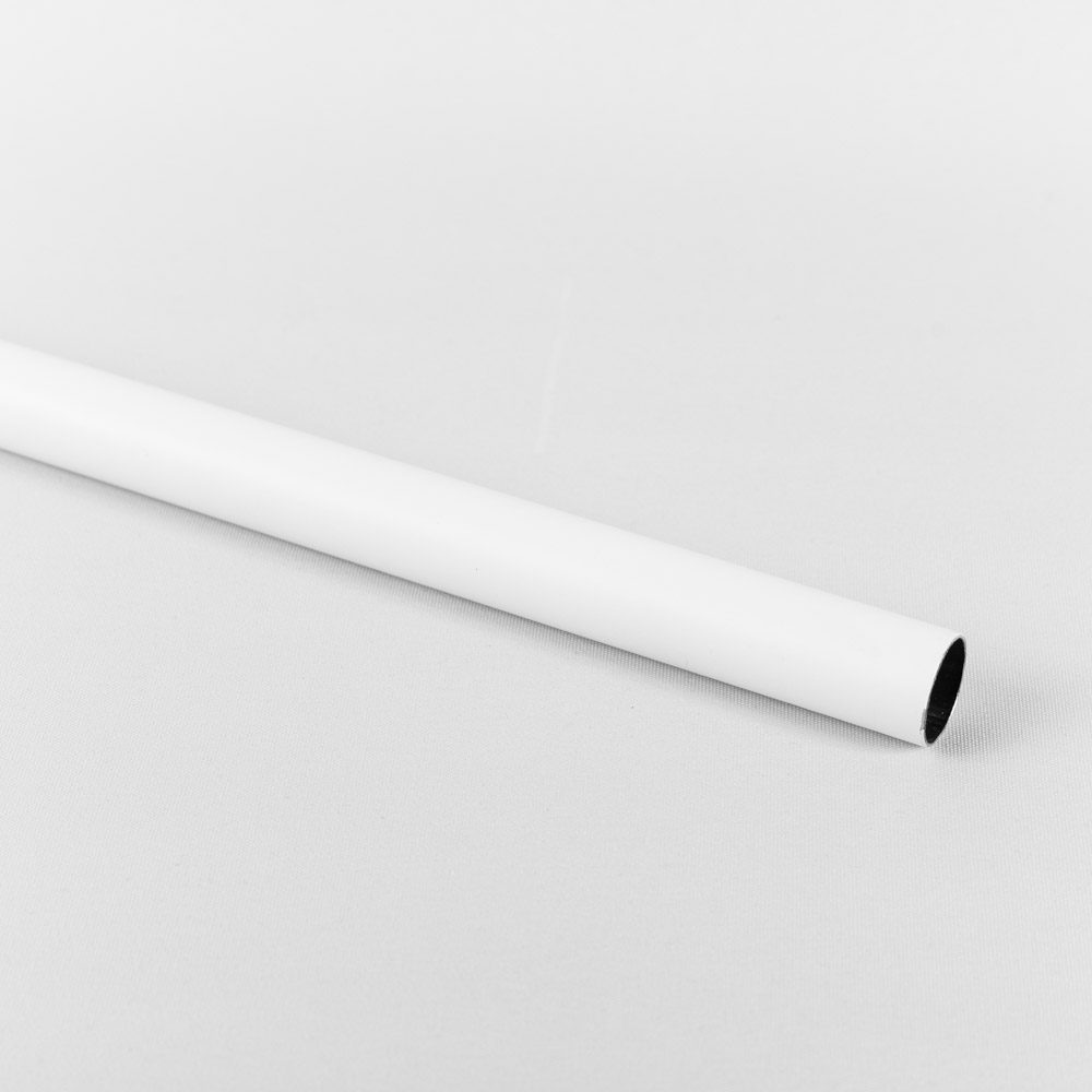 Metalinis vamzdis karnizui ESTILO, baltos sp., Ø19 mm, 3 m-0