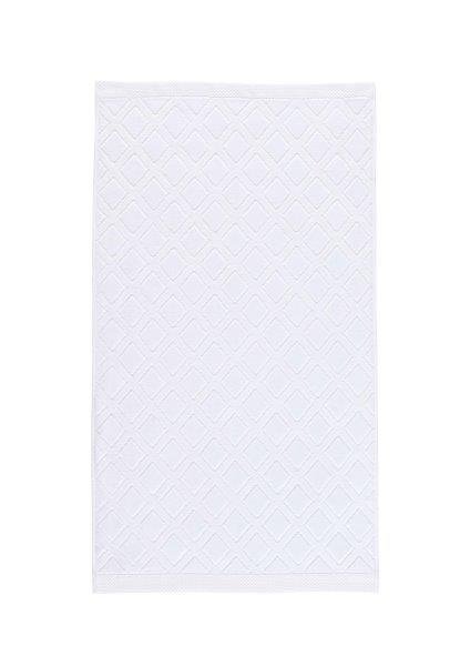 Vonios rankšluostis HT18-035, baltos sp., 50 x 90 cm, 100% medvilnės, 450 g/m2