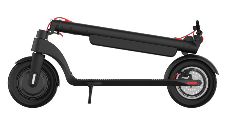 Elektrinis paspirtukas Beaster Scooter BS801B, 700 W, 36 V, 10 Ah, juodas - 4