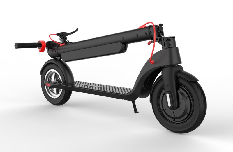 Elektrinis paspirtukas Beaster Scooter BS801B, 700 W, 36 V, 10 Ah, juodas - 8