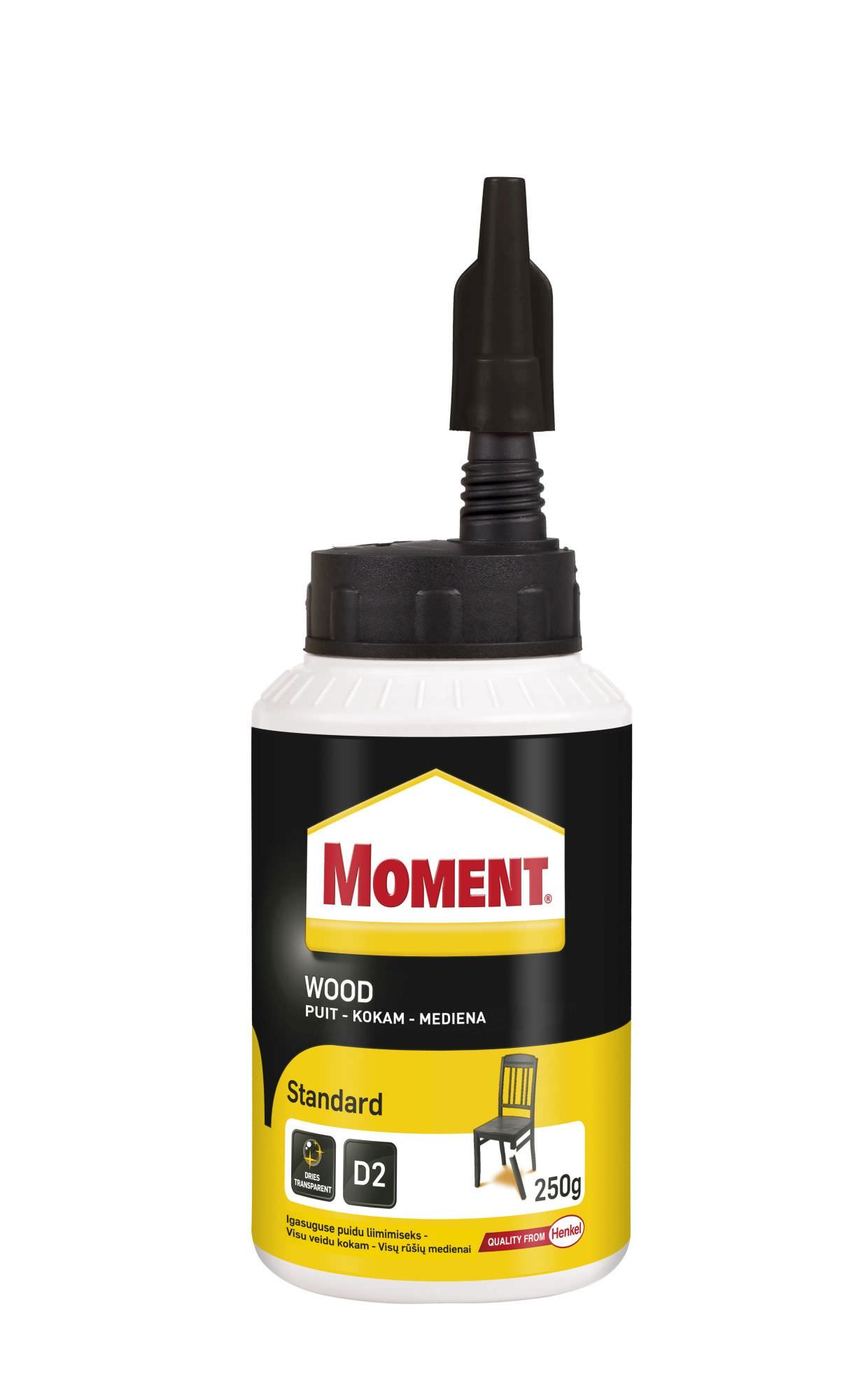 Medienos klijai MOMENT Wood Standart, 250 ml-0