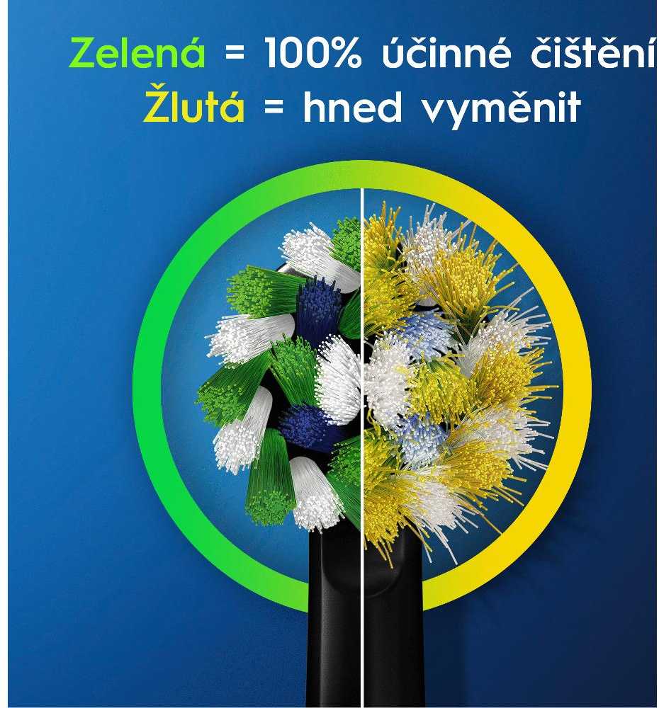 Elektrinis dantų šepetėlis Oral-B D103.413.3 Vitality Pro Black, juodos sp. - 5