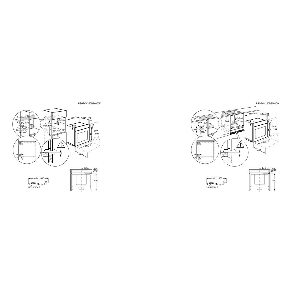 Orkaitė AEG TP9SB831AT - 3