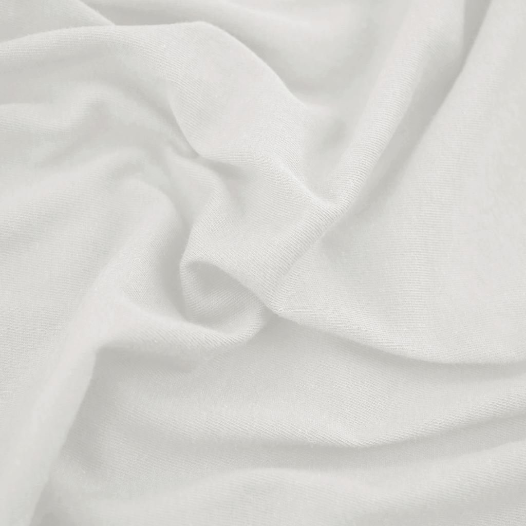 Jersey paklodė su guma Decoking AMBER White, 160x200 cm - 4
