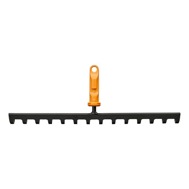Grėblys be koto FISKARS OneClick, 14 dantų, dirvožemiui-0