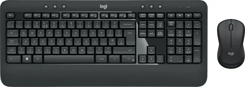 Klaviatūra Logitech MK545 EN, juoda, belaidė