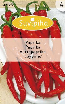 Vienamečių paprikų CAYENNE sėklos, 1,5 g-0