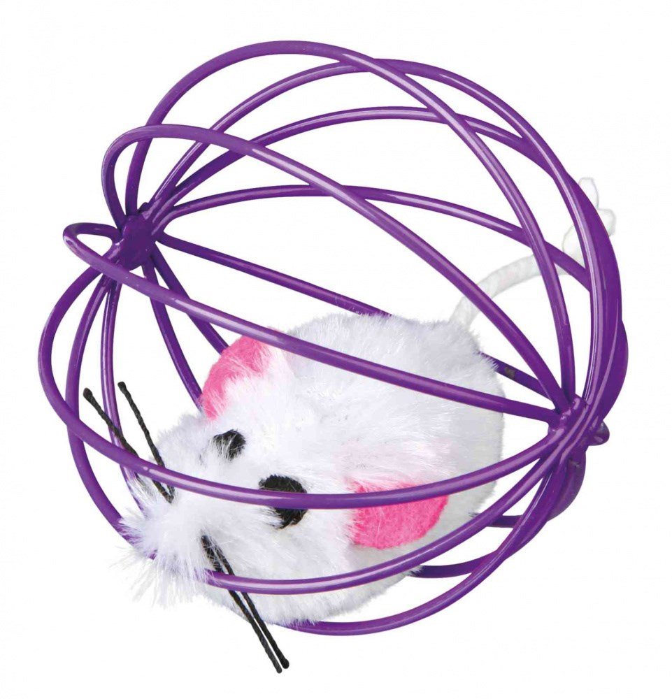 Žaislas katei TRIXIE, pelė vieliniame kamuolyje - 3