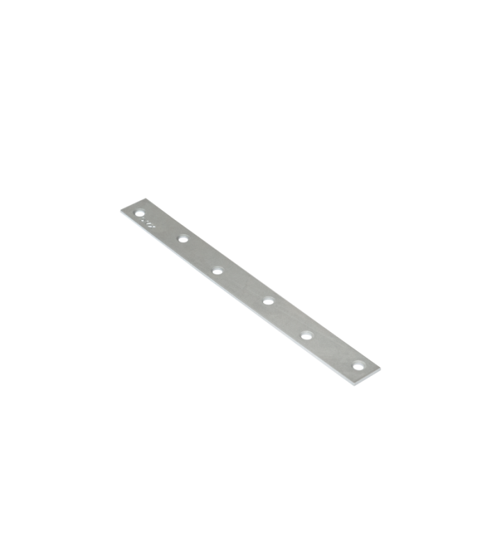 Montavimo plokštelė, 196x19x2,0mm, cinkuota - 1