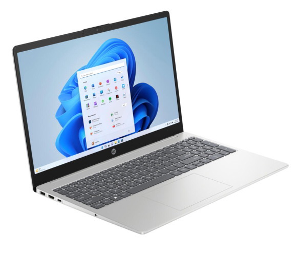 Nešiojamas kompiuteris HP 15-fd0127 15.6" FHD Touch i7-1355U 16GB 512GB Win11H, sidabro sp. - 3