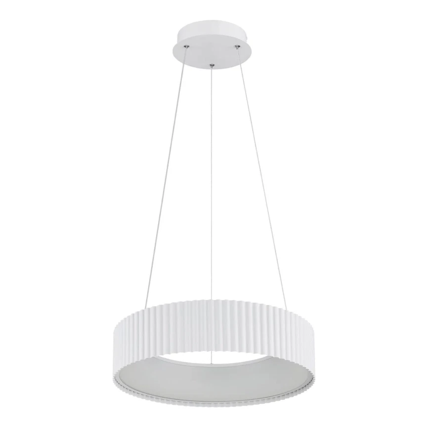 Pakabinamas LED šviestuvas GLOBO KEMP, 45W, CCT 2700/4000/6000K, 5625lm, baltos sp, ø46x120cm-0