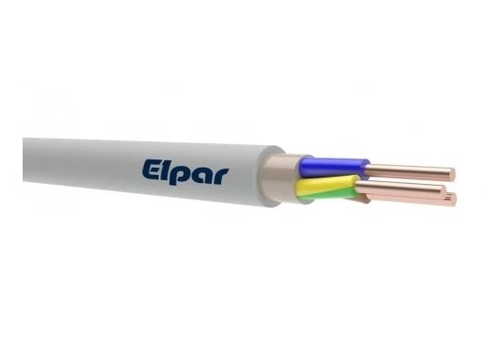 Instaliacinis kabelis, ELPAR NYM, 3 x 2,5 mm², 10 m
