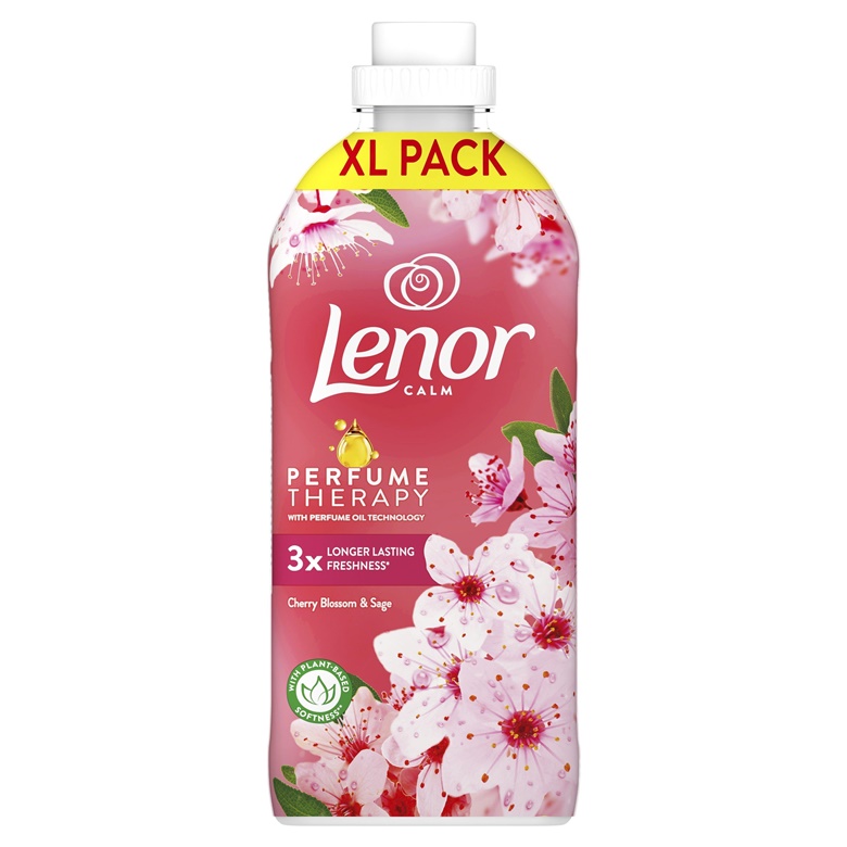 Minkštiklis LENOR Cherry Blossom & Sage, 48 skalb., 1,2 l