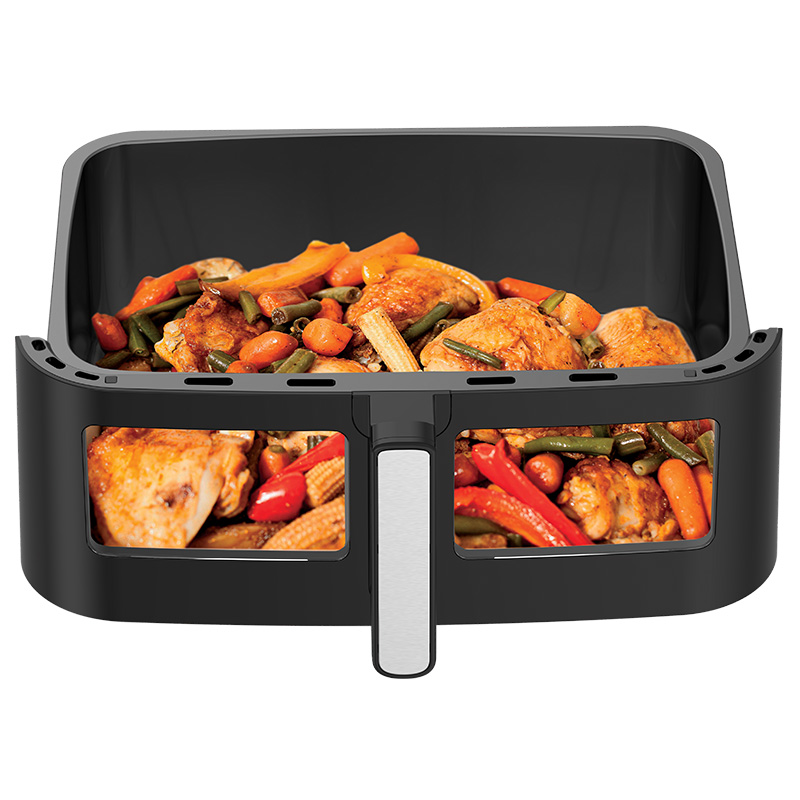 Karšto oro gruzdintuvė Zyle Dual Air Fryer 2 in 1 ZY551AF, 10 l - 7