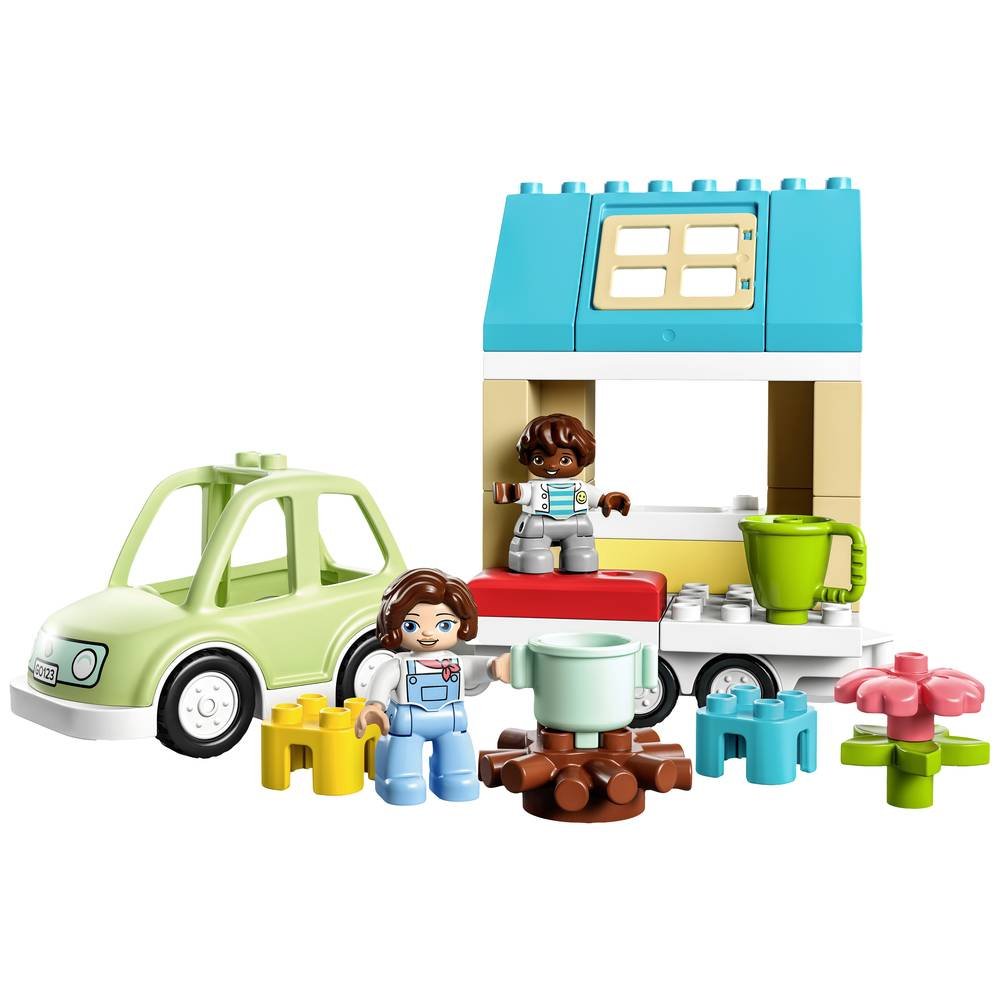 Konstruktorius LEGO DUPLO Town Family House on Wheels - 2