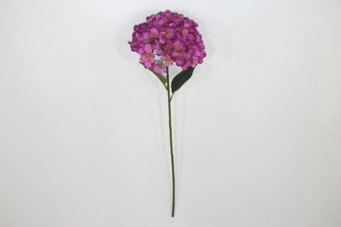 Dirbtinė gėlė HYDRANGEA, violetinės sp., 60 cm