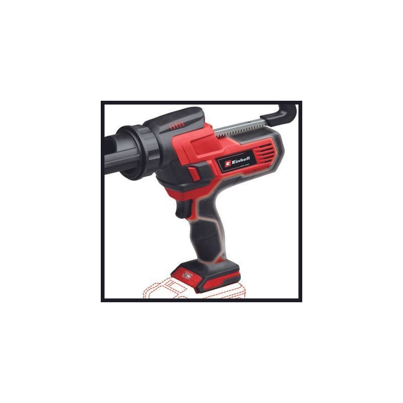 Akumuliatorinis hermetiko pistoletas EINHELL TE-SG 18/10 Li-Solo, 18 V, 310 ml,  be akumuliatoriaus - 4