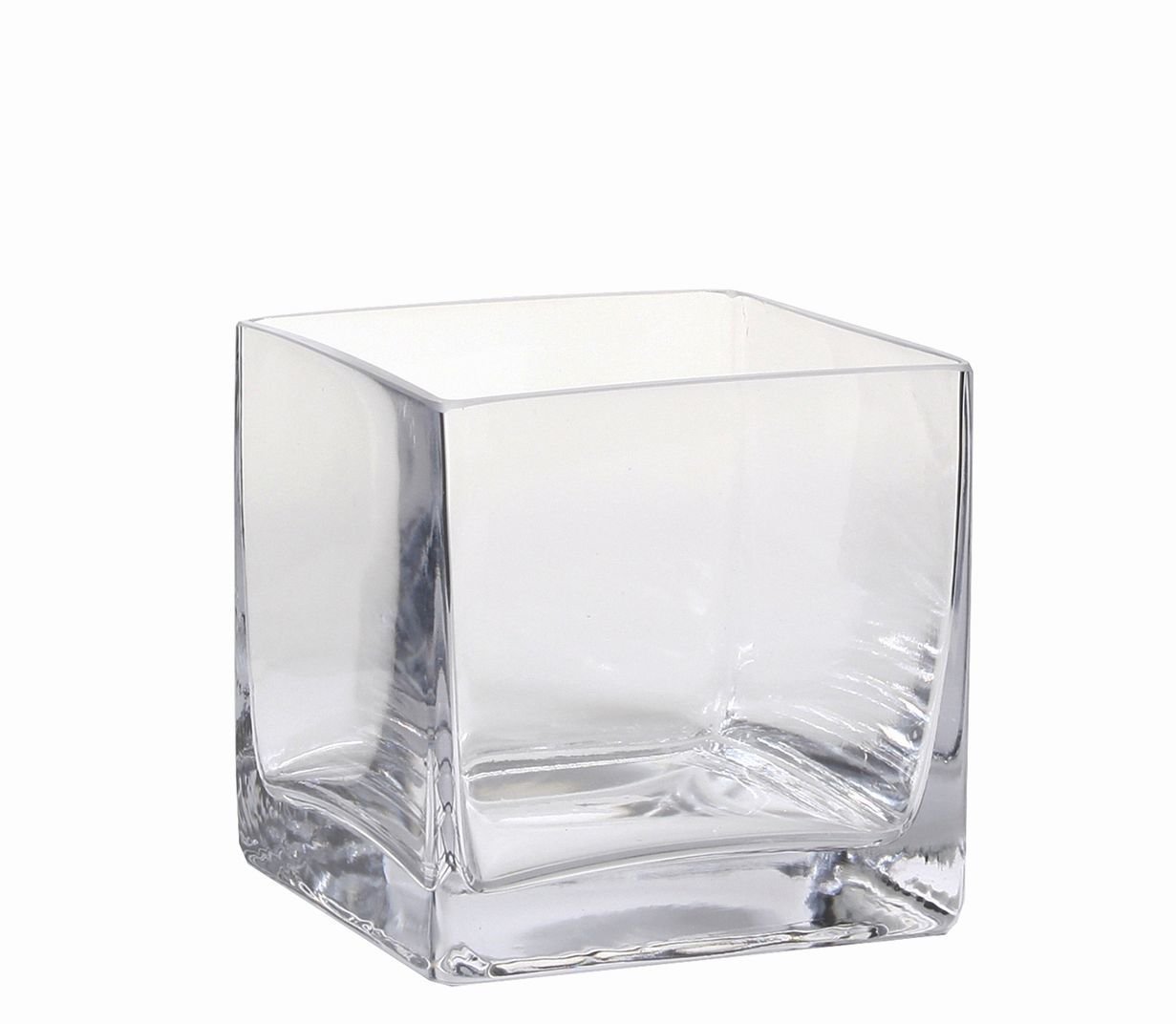 Stiklinė vaza LOTTY, kvadratinė, 8 x 8 x 8 cm