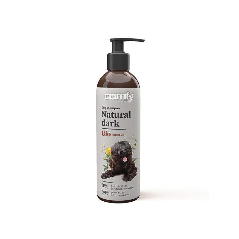 Šampūnas šunims Comfy Natural dark, 250 ml-0