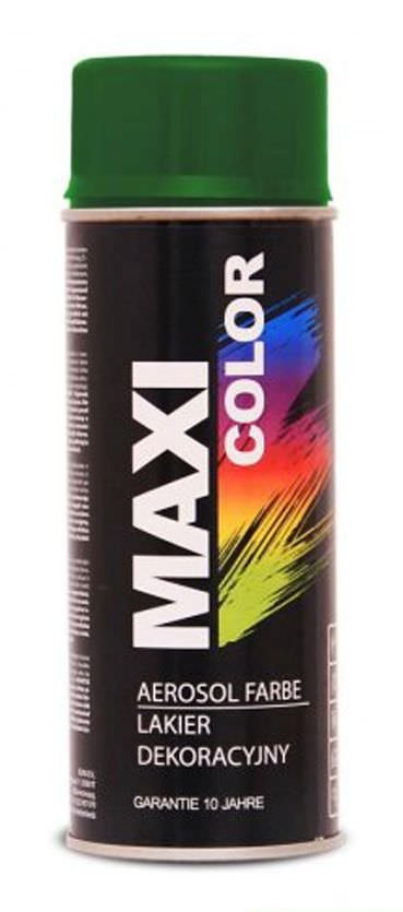 Purškiami dažai MAXI COLOR RAL6002, žalios sp., 400 ml - 1