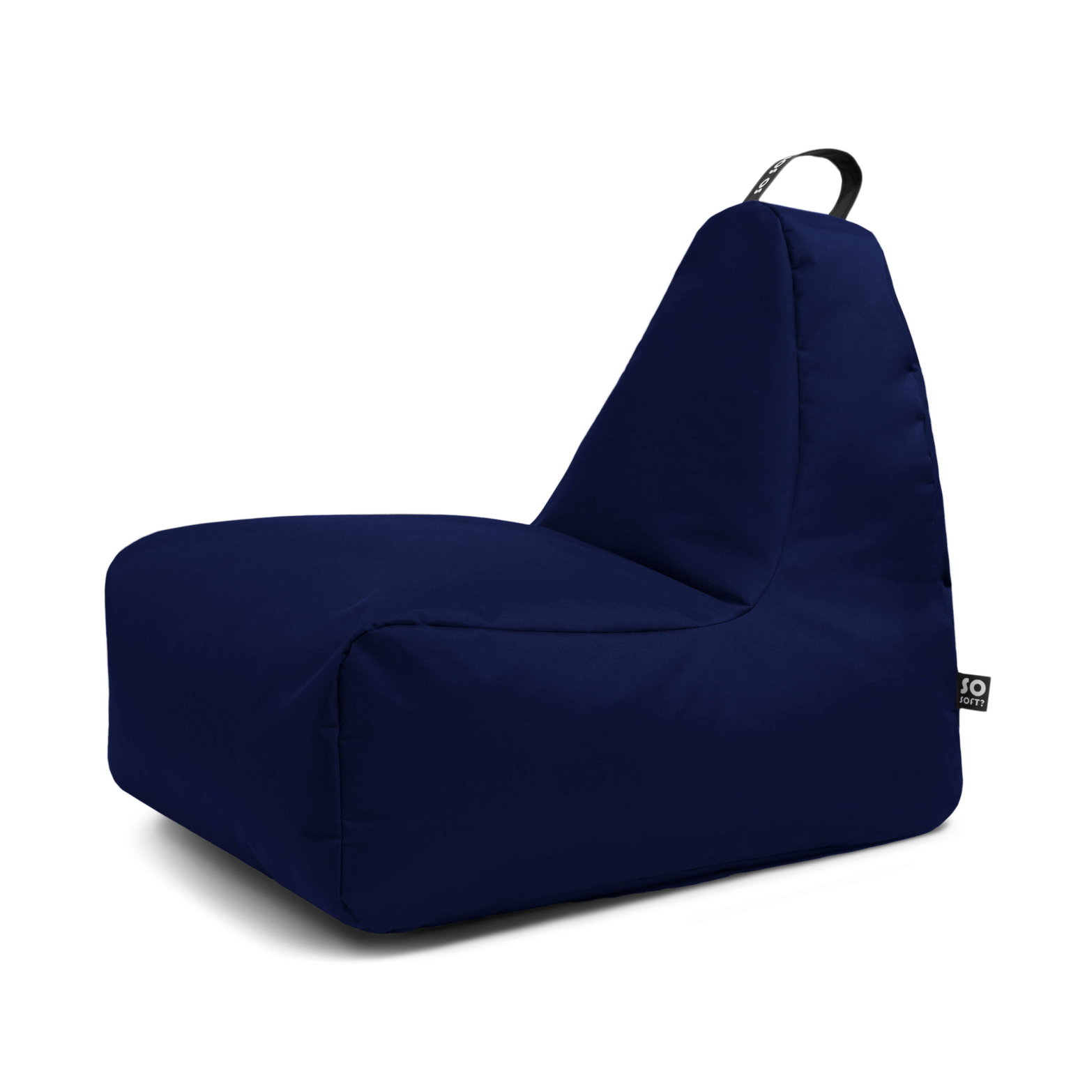Sėdmaišis Chill L Trend, 90x65x70 cm, royal Navy-0