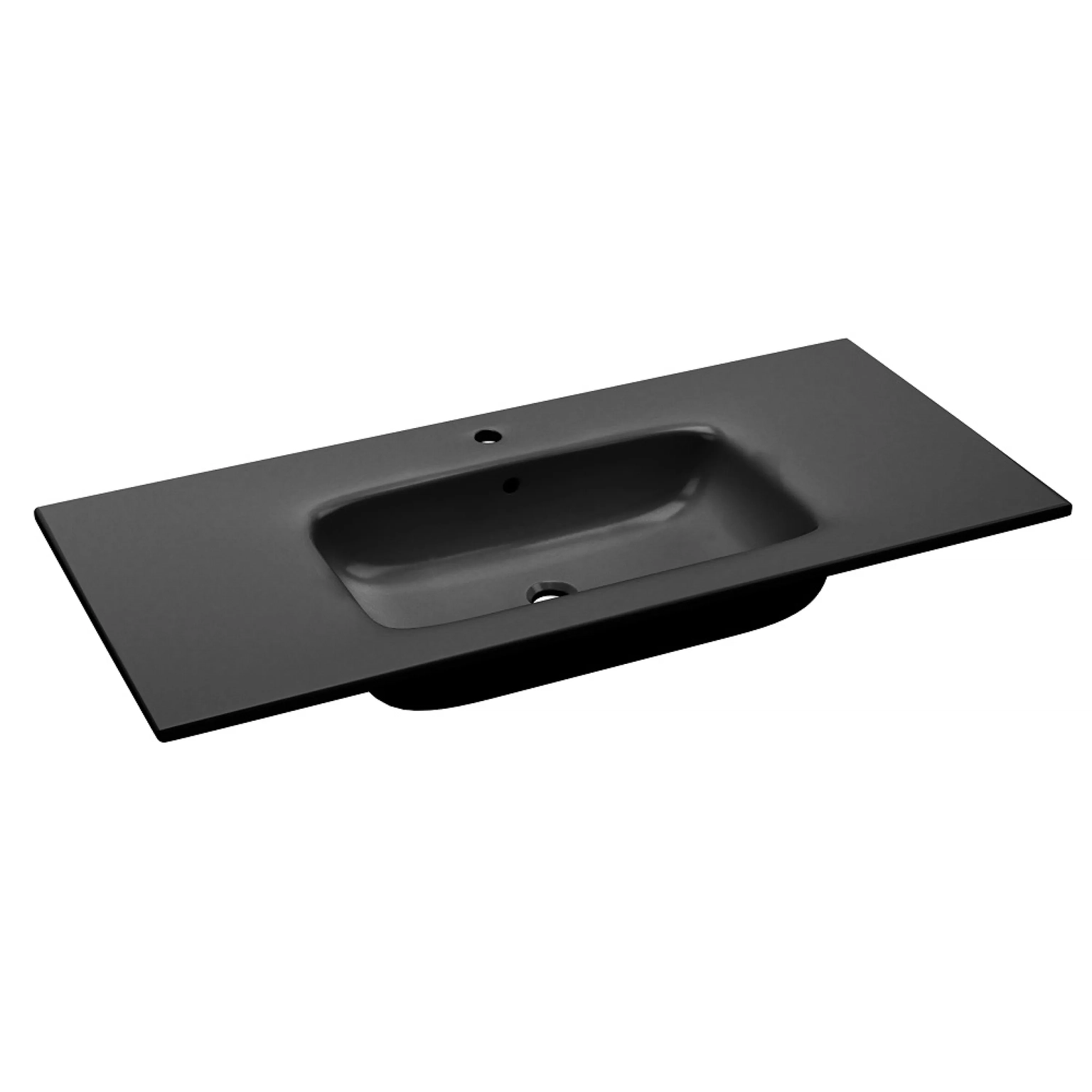 Praustuvas RB BATHROOM ELIDE, juodos sp., 100 x 1,8 x 46 cm-0