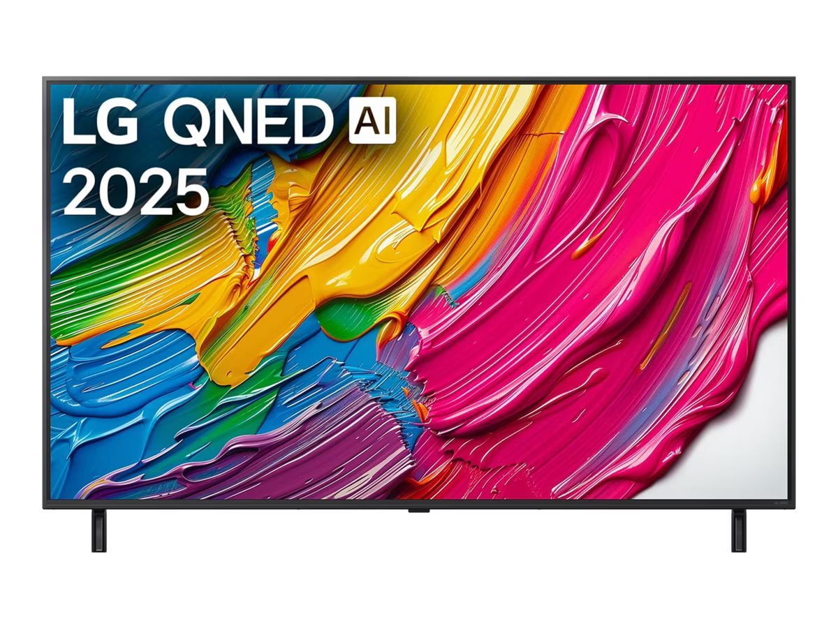 Televizorius LG 55QNED80A3A 55", UHD AI 4K QNED, webOS, Smart TV, juodos sp.-0