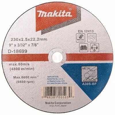 Metalo pjovimo diskas MAKITA, 230 x 2,5 mm, A30S - 2