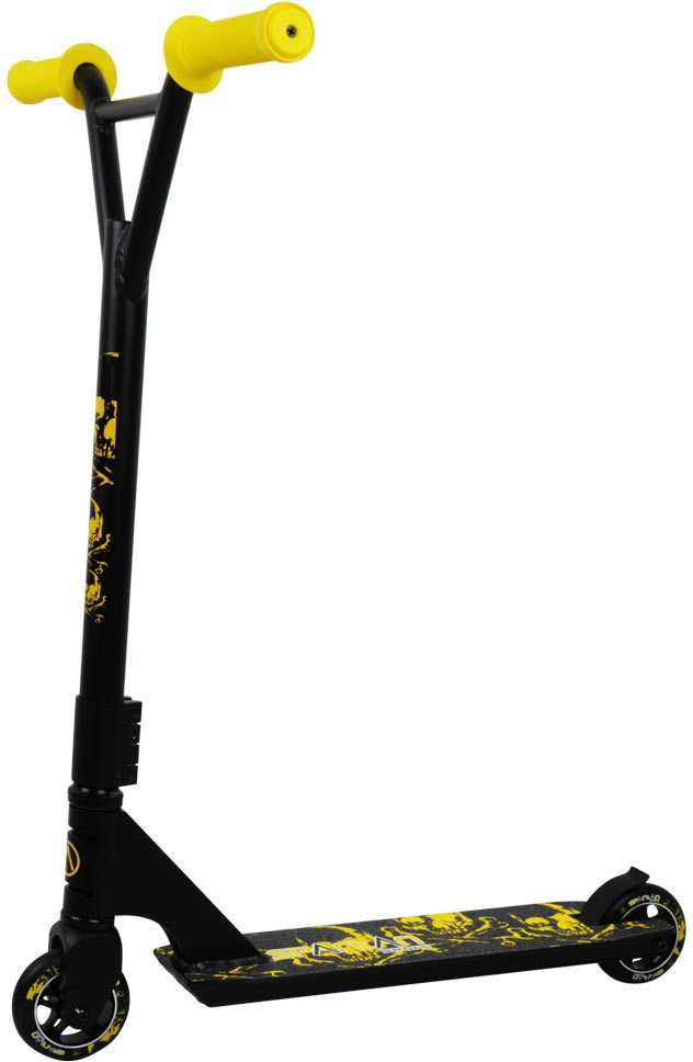 Triukinis paspirtukas su guoliais ABEC-9 Spartan Extreme Stunt (100mm ratai)-0