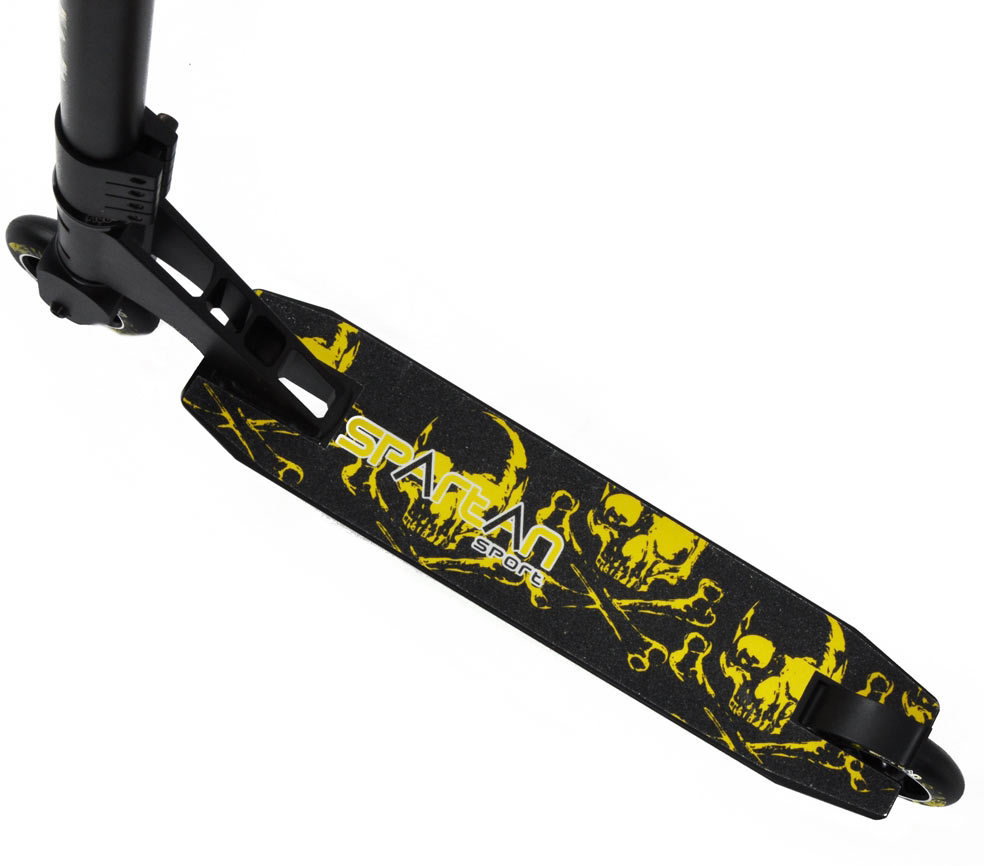 Triukinis paspirtukas su guoliais ABEC-9 Spartan Extreme Stunt (100mm ratai) - 3