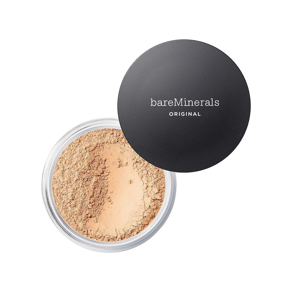 Birus mineralinis makiažo pagrindas su SPF15, atspalvis Fair Ivory 02, 8 g, bareMinerals.