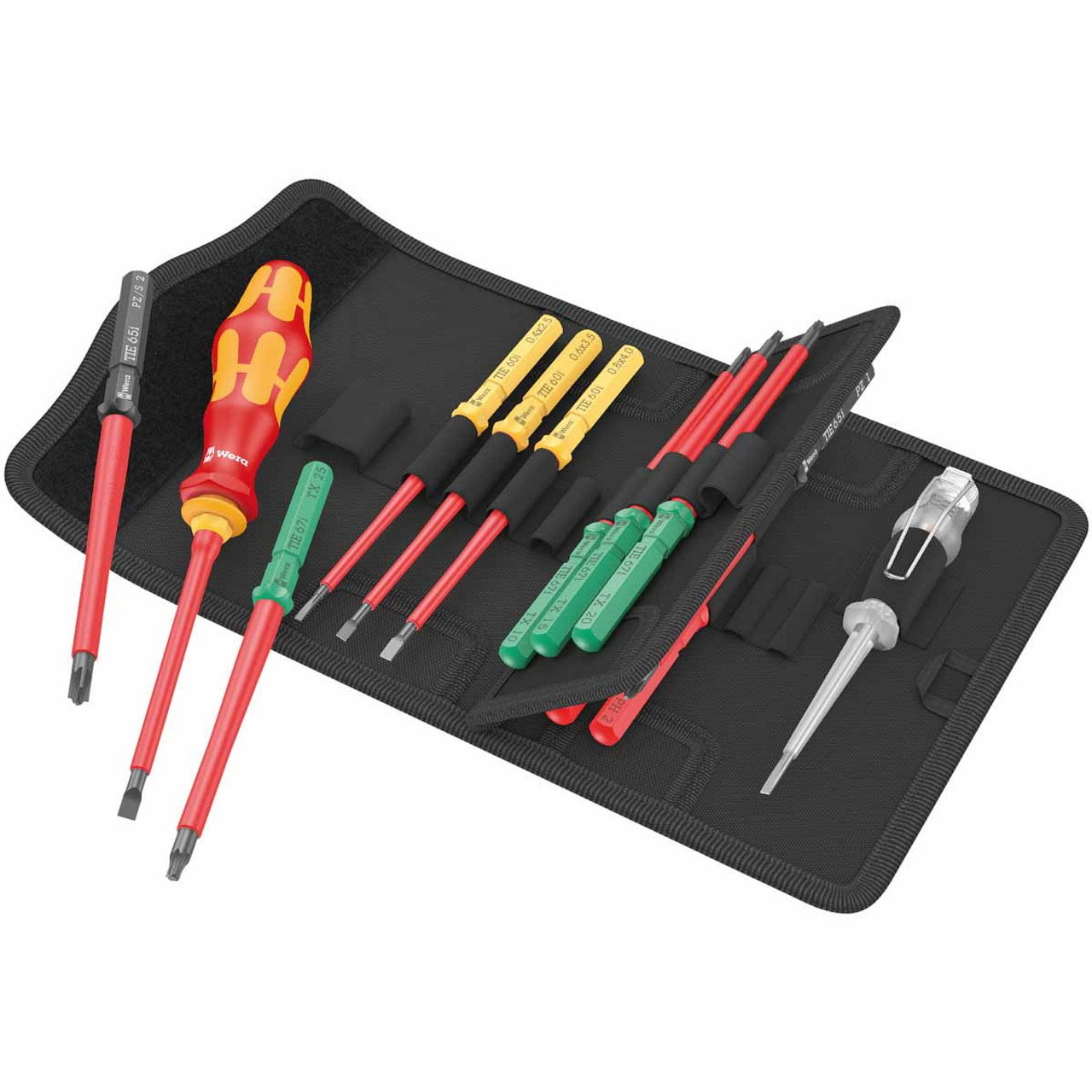 Elektriko atsuktuvų rinkinys Wera VDE 1000V 006607, 16 vnt.-0