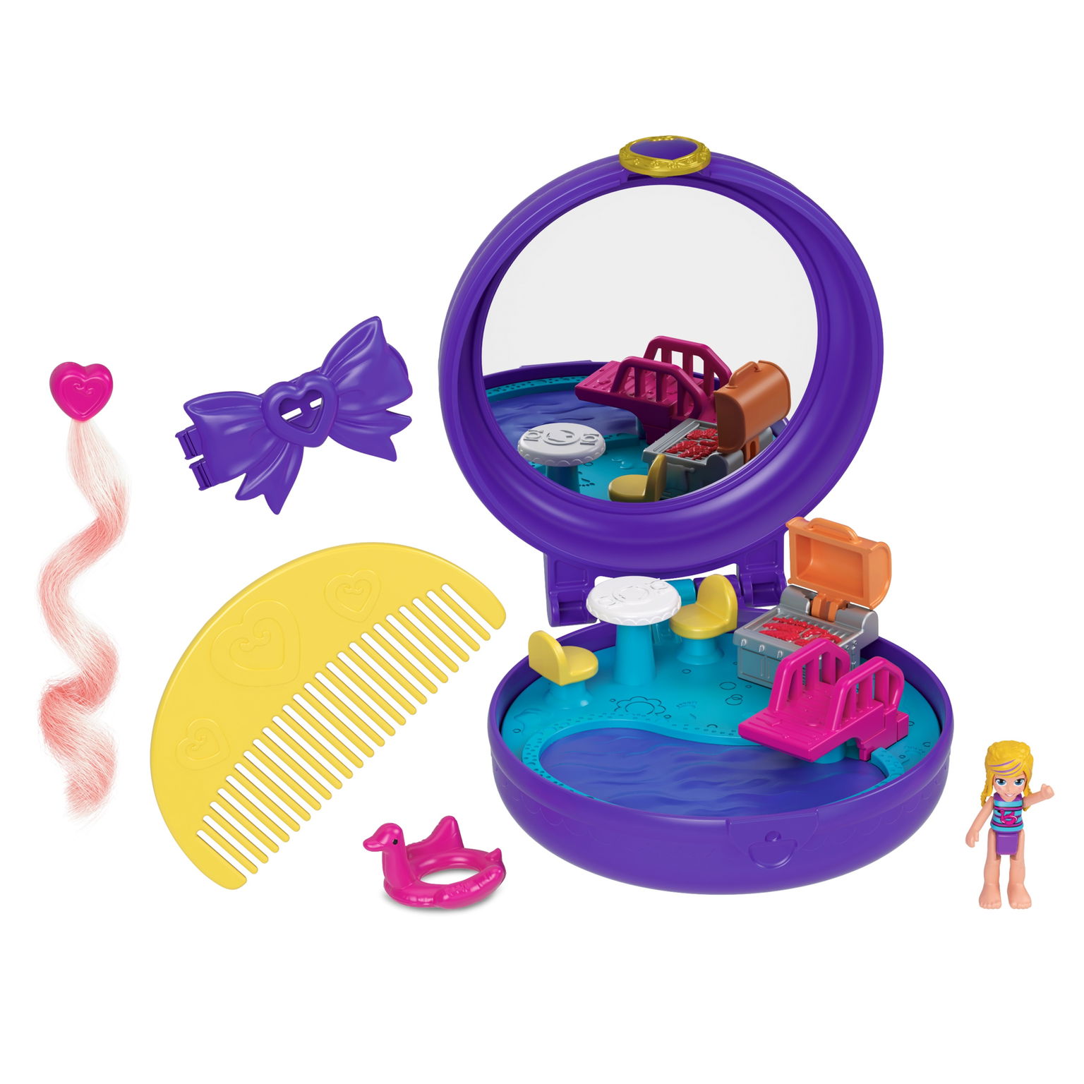 Lėlės Polly Pocket mažasis  rinkinys, įvairių dizainų-2