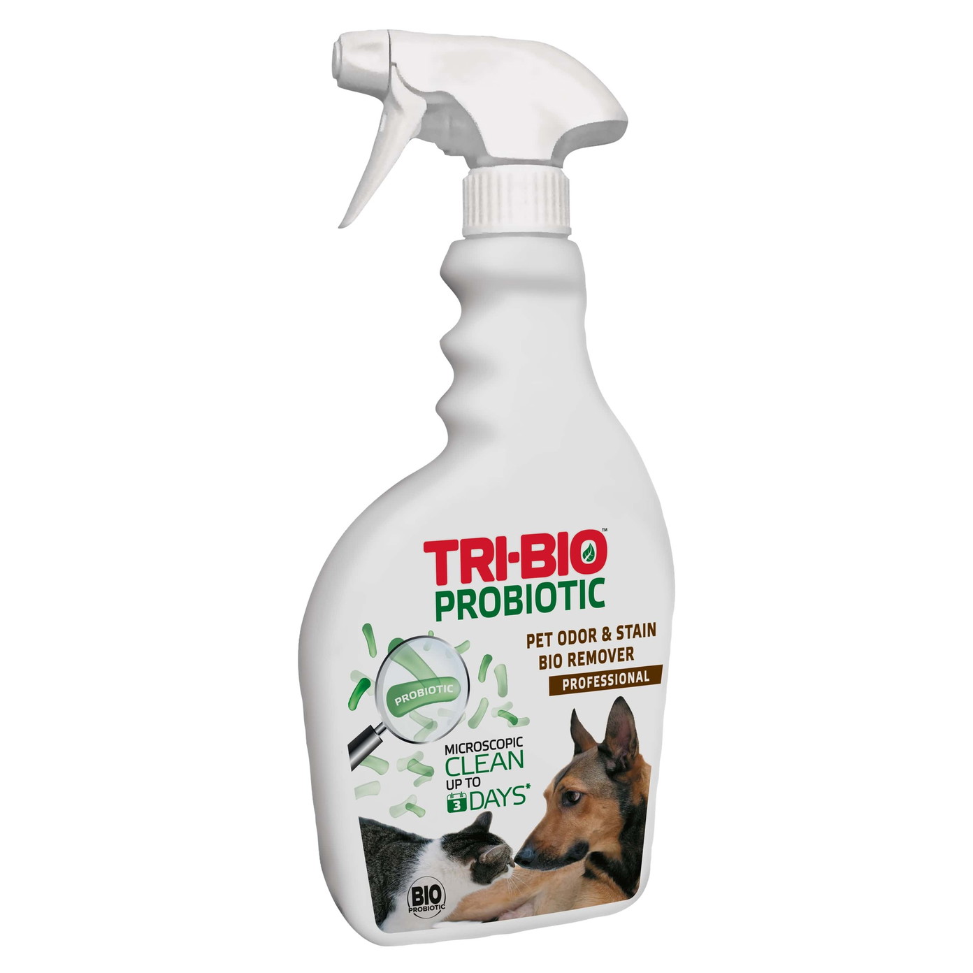 Gyvūnų kvapo naikiklis ir dėmių valiklis TRI-BIO, 420 ml-0
